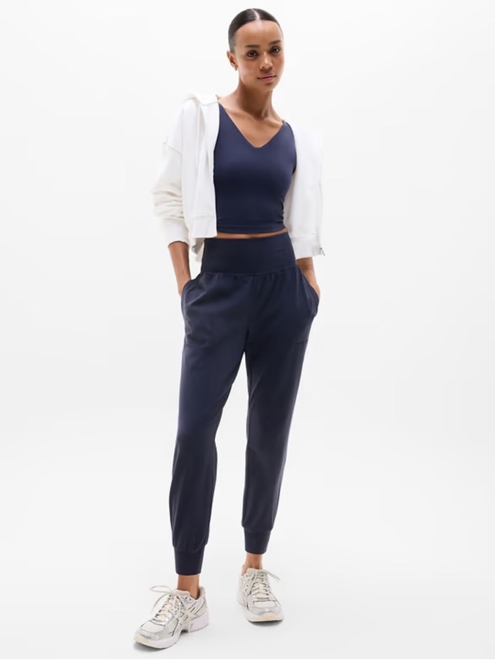 Athleta Salutation Jogger in Powervita Navy Size 3X